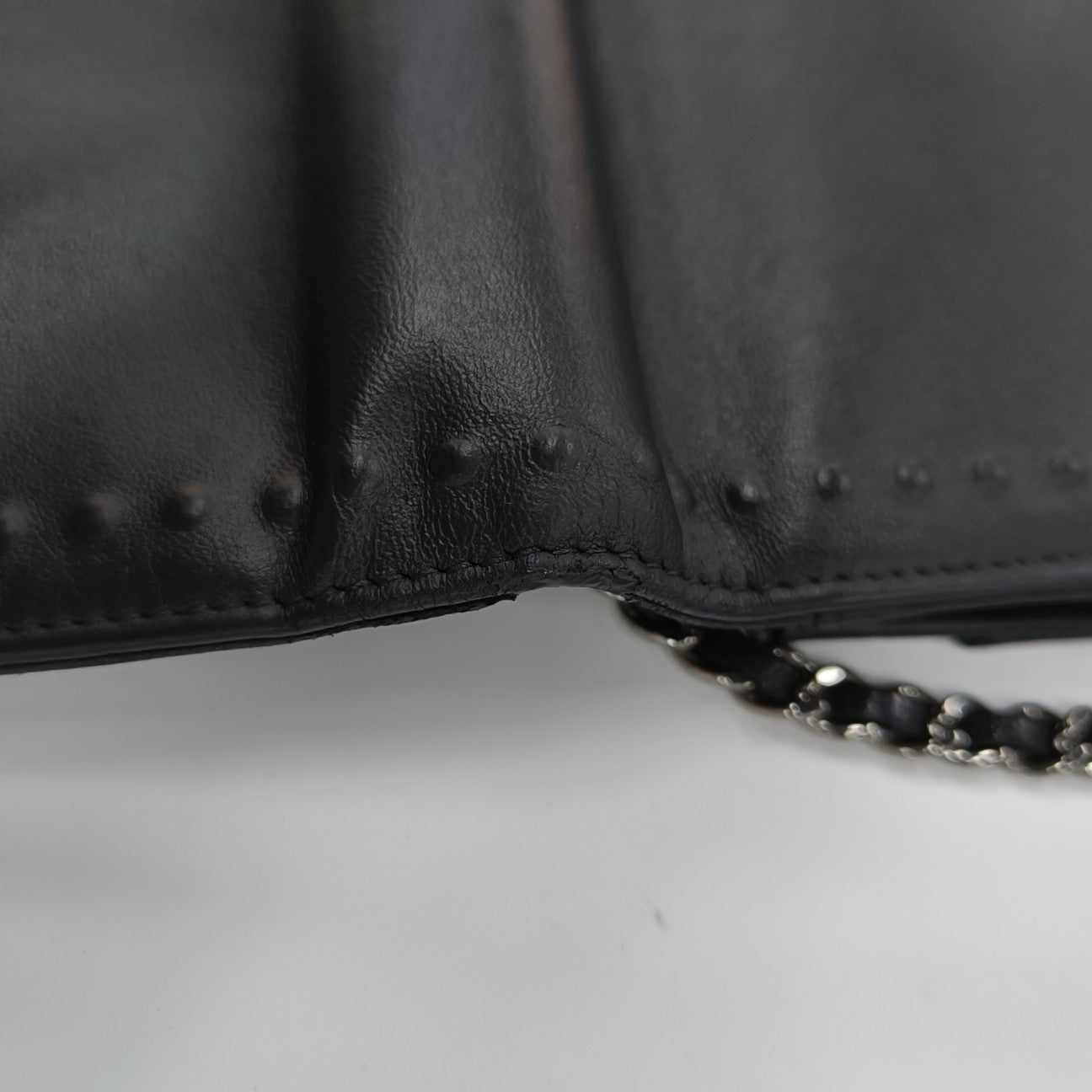 Calfskin Shoulder Bag Black