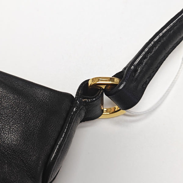 Lambskin Shoulder Bag Black