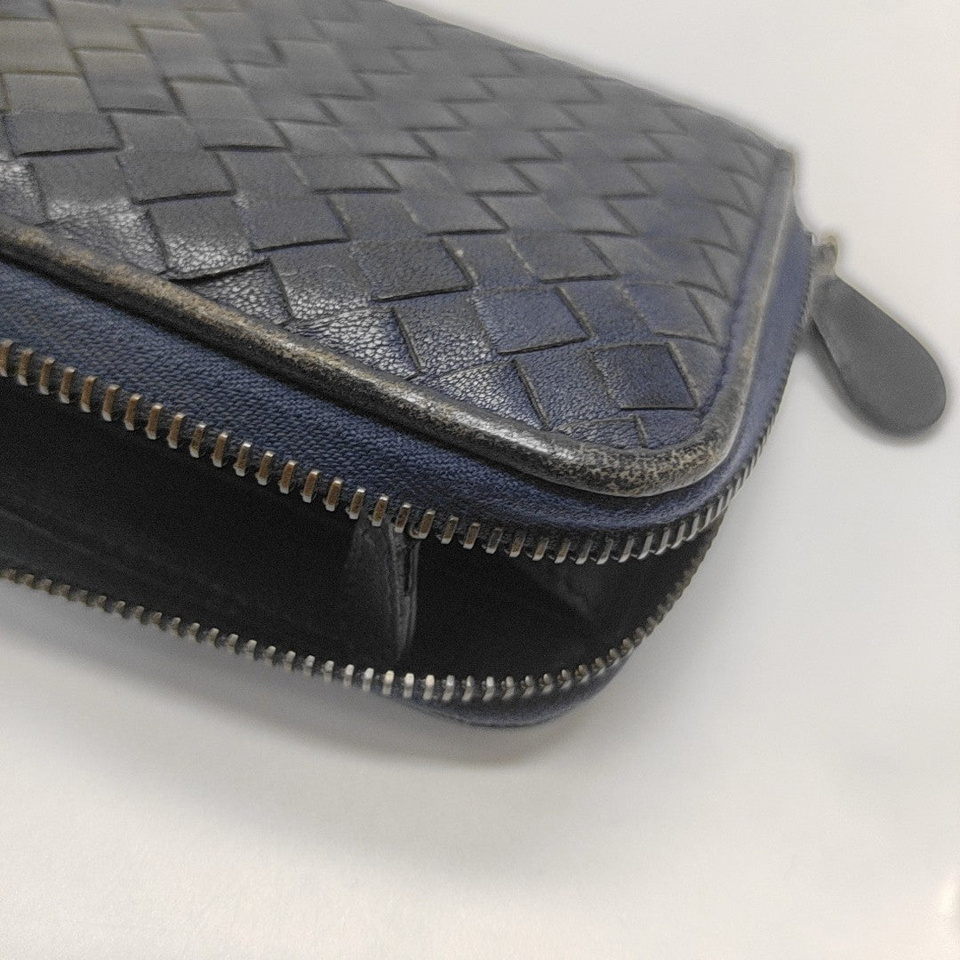Lambskin Wallet Blue