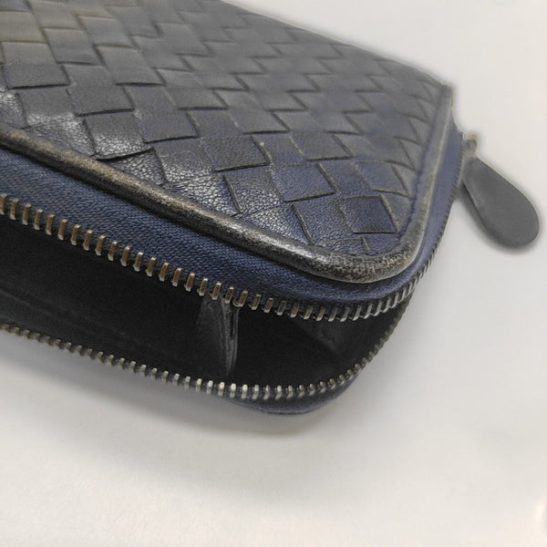 Lambskin Wallet Blue
