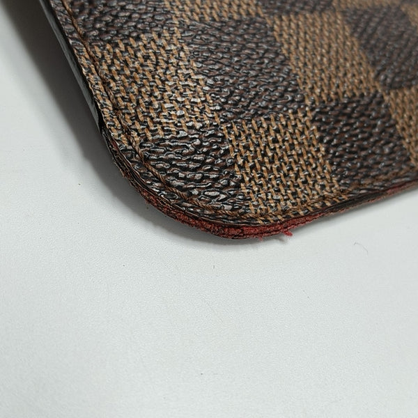 NEVERFULL MM Damier Ebene Coated Canvas Brown