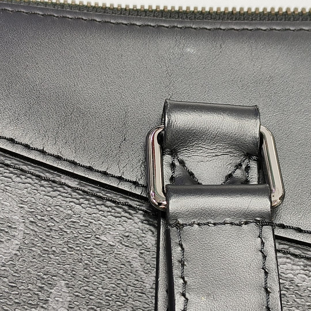 EXPLORER Monogram Coated Canvas Black