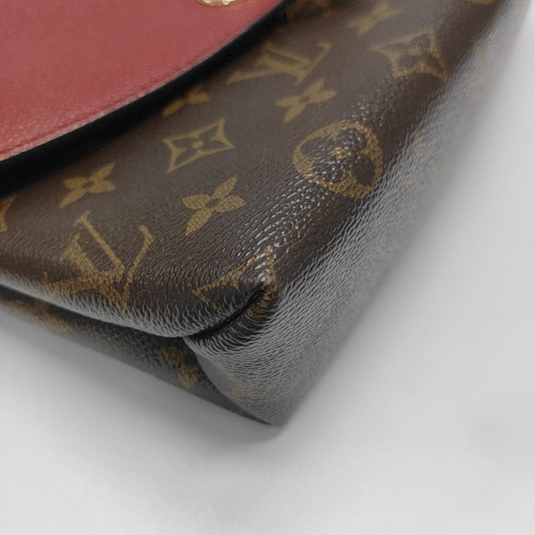 SAINT PLACIDE Monogram Coated Canvas Brown