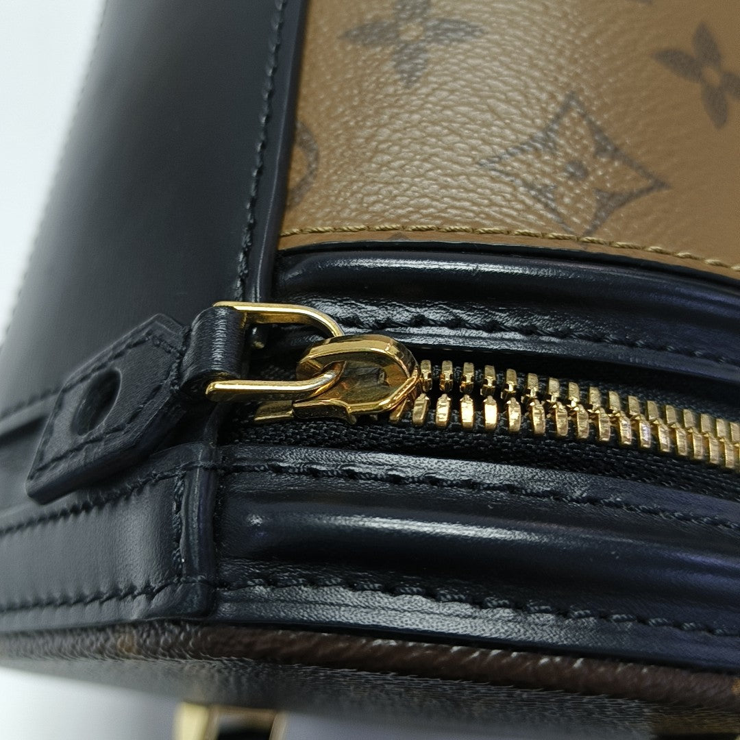 CANNES PM Monogram Coated Canvas Brown
