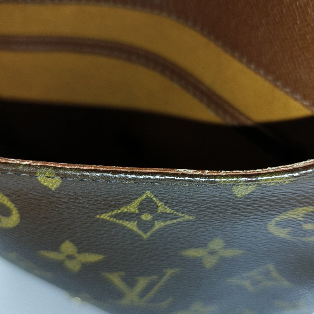 MUSETTE TANGO PM Monogram Coated Canvas Brown