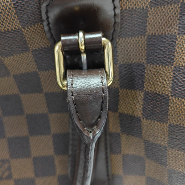 BERKELEY Damier Ebene Coated Canvas Brown