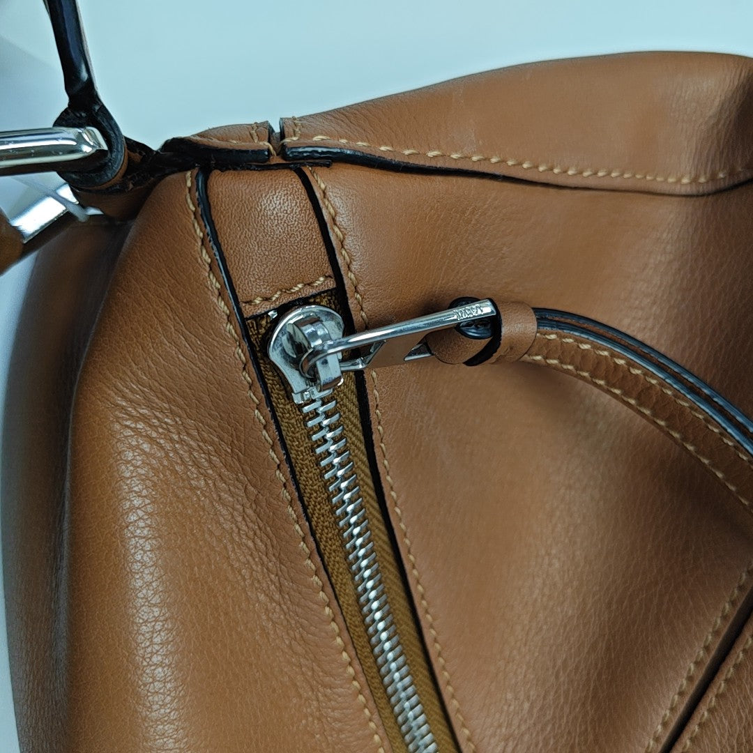 Puzzle Small Calfskin Brown