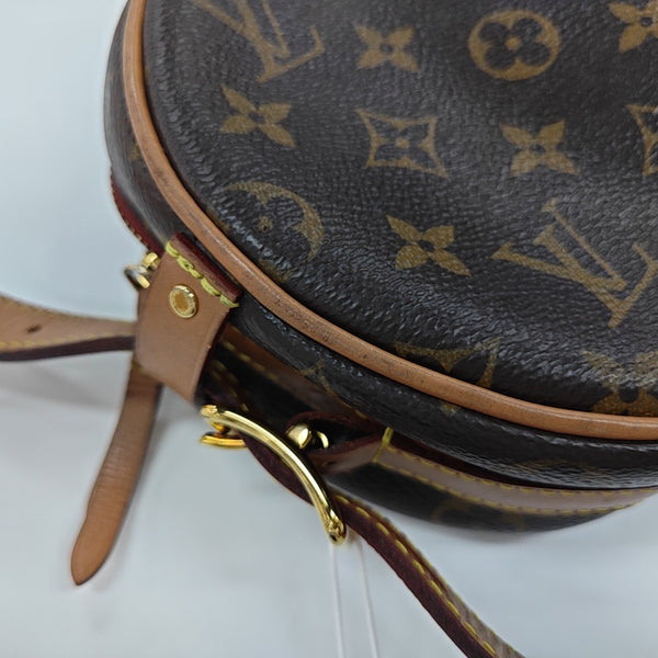 BOITE CHAPEAU PM Monogram Coated Canvas Brown