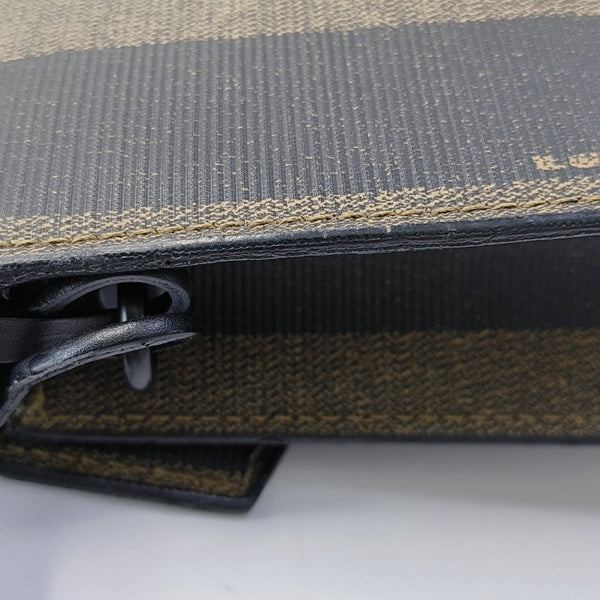Pequin Coated Canvas Brown