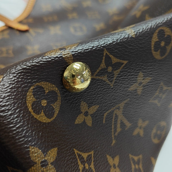 CARRYALL PM Monogram Coated Canvas Brown