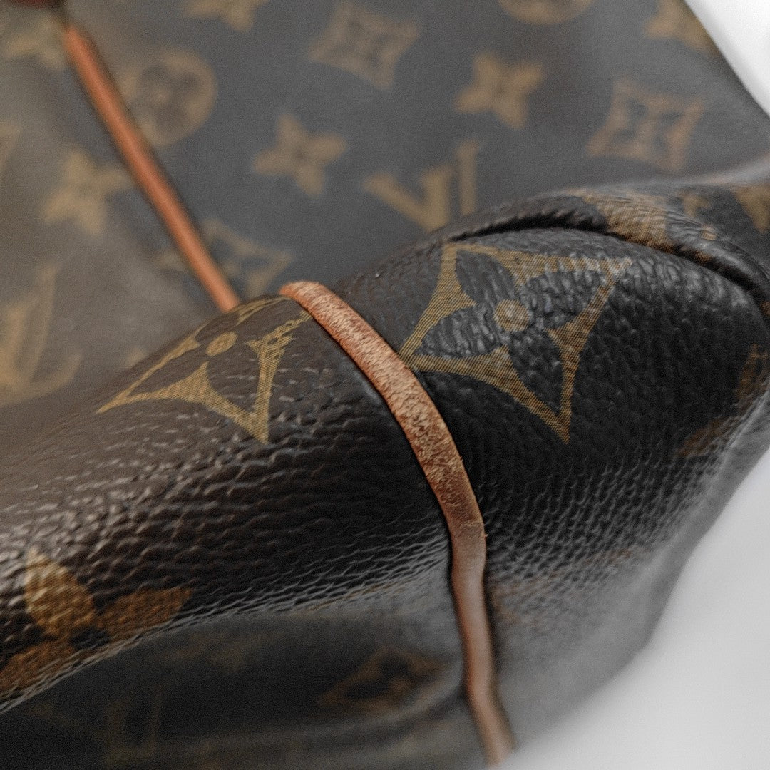 TOTALLY MM Monogram Coated Canvas Brown