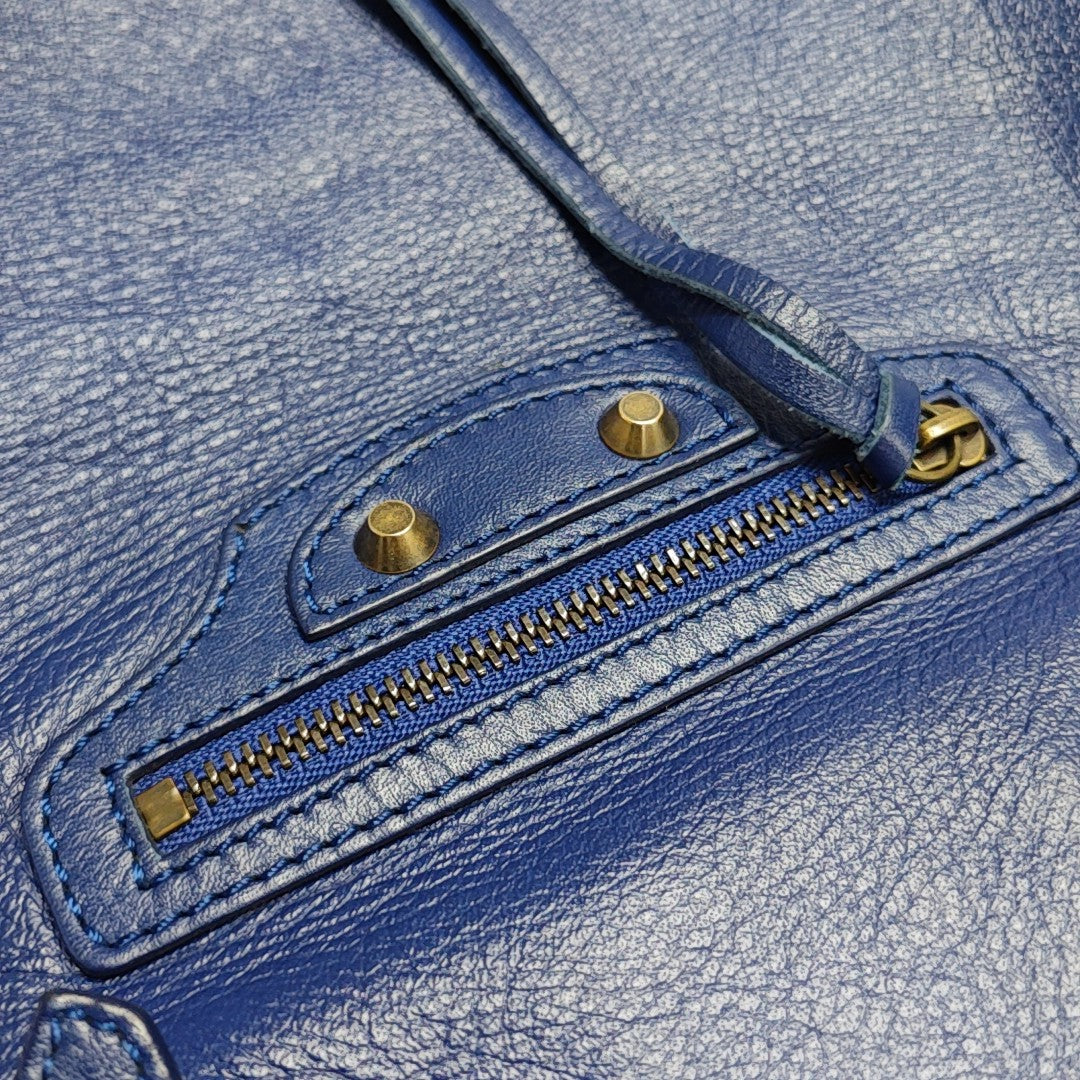 Papier Calfskin Blue