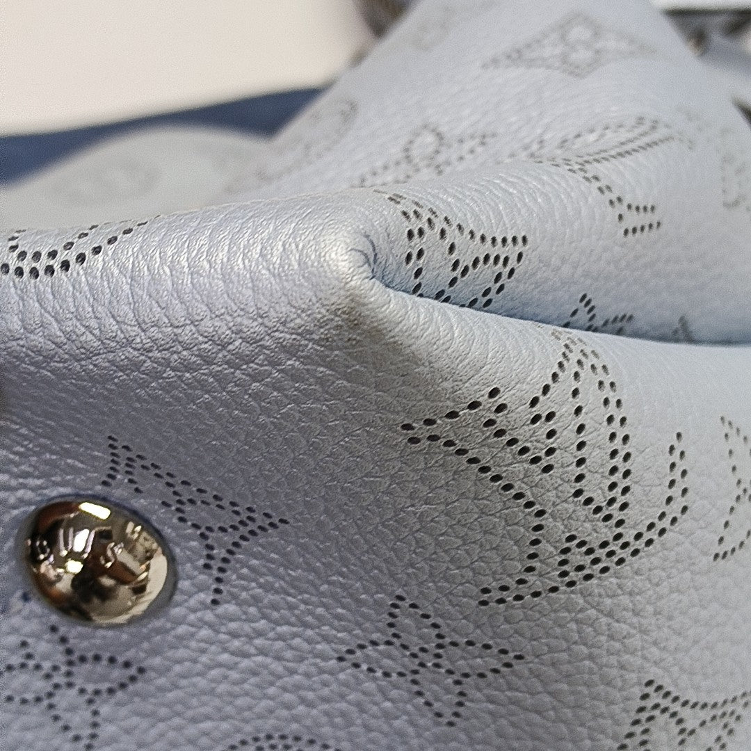 BELLA Monogram Calfskin Blue