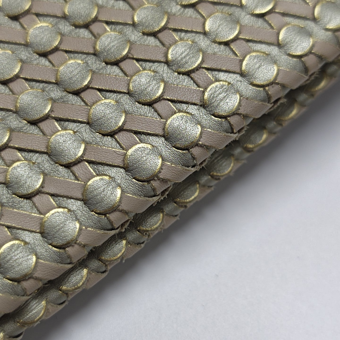 Calfskin Shoulder Bag Beige