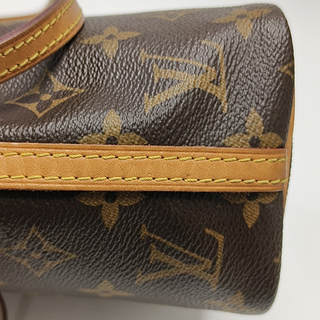 NÉONOÉ Nano Monogram Coated Canvas Brown