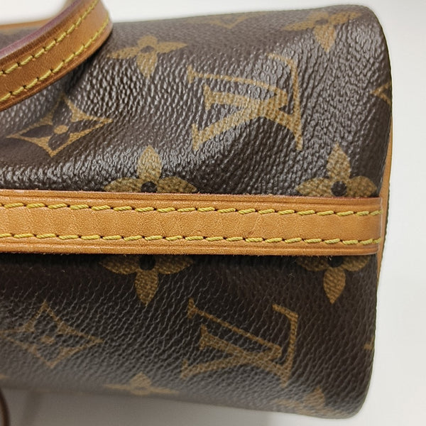 NÉONOÉ Nano Monogram Coated Canvas Brown