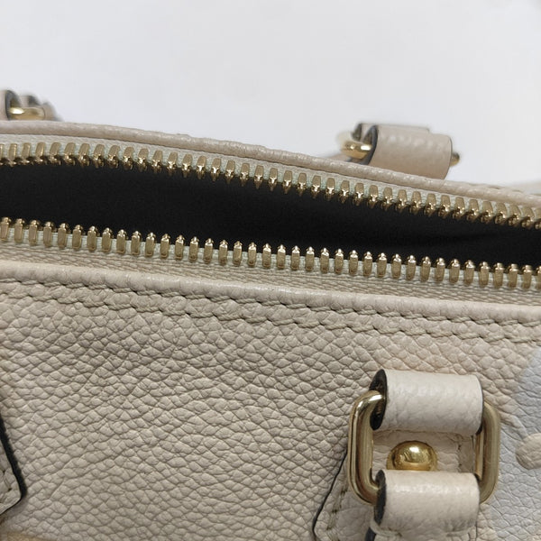 PAPILLON BB Monogram Calfskin Beige