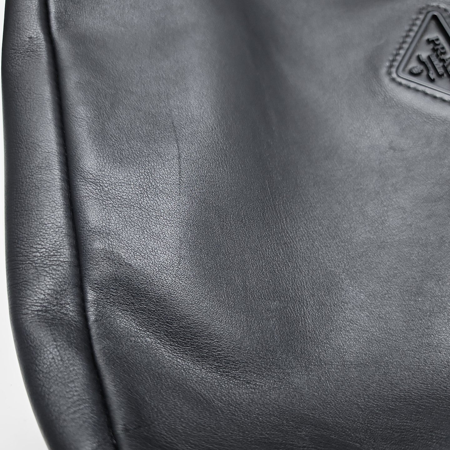 Calfskin Shoulder Bag Black