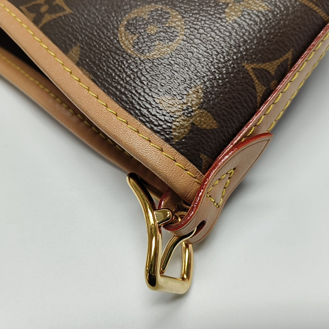 CARRYALL PM Monogram Coated Canvas Brown
