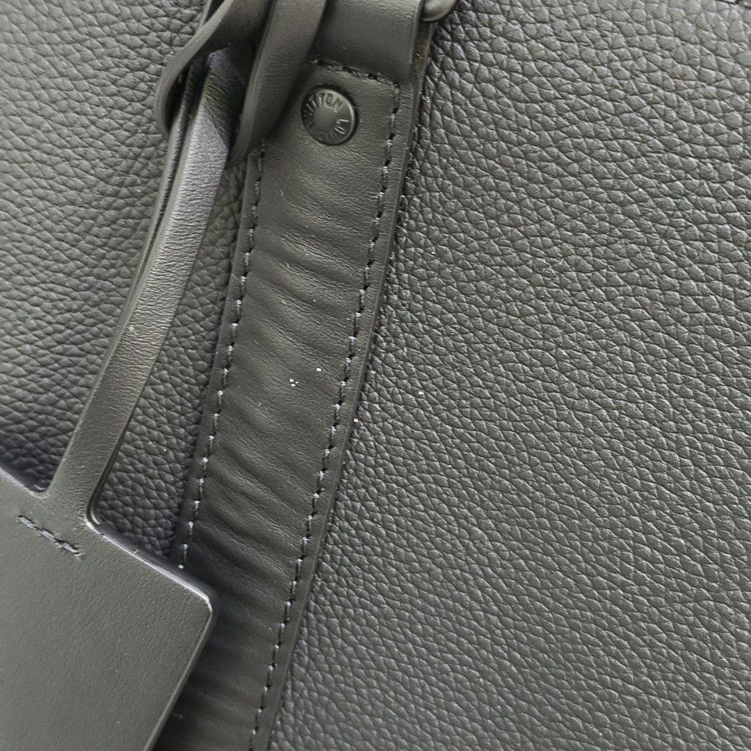 KEEPALL 40 Calfskin Black
