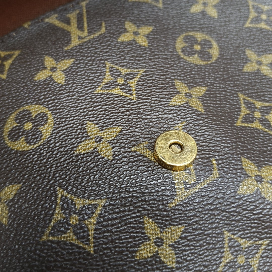 MUSETTE TANGO Monogram Coated Canvas Brown