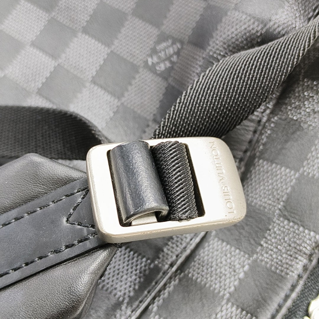 CAMPUS Damier Graphite Calfskin Black
