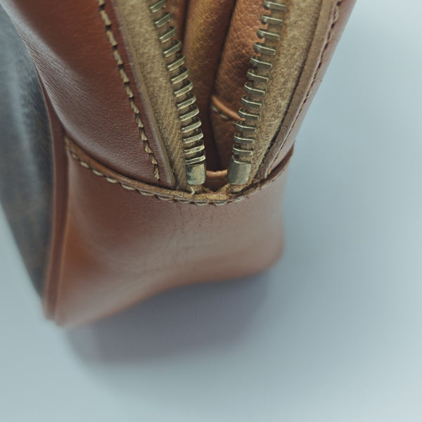 MACADAM Coated Canvas Brown