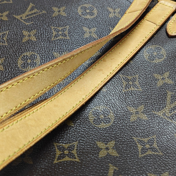 ODEON Monogram Coated Canvas Brown