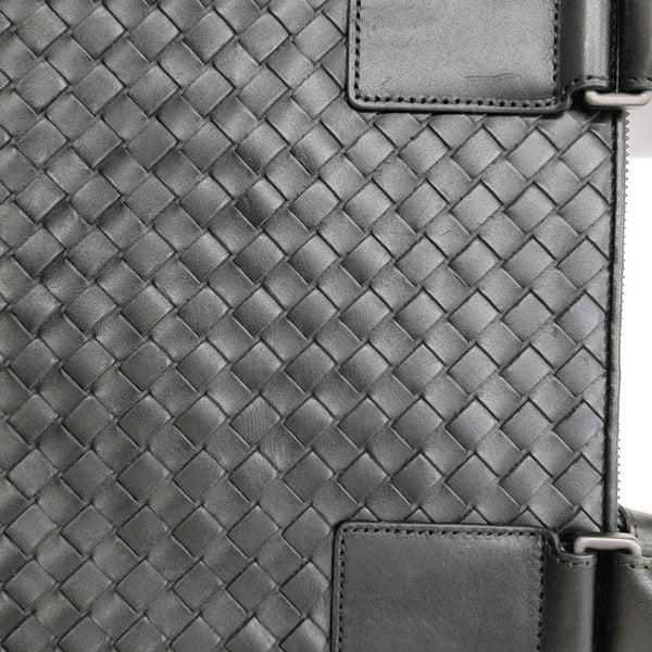 Calfskin Top Handle Bag Black