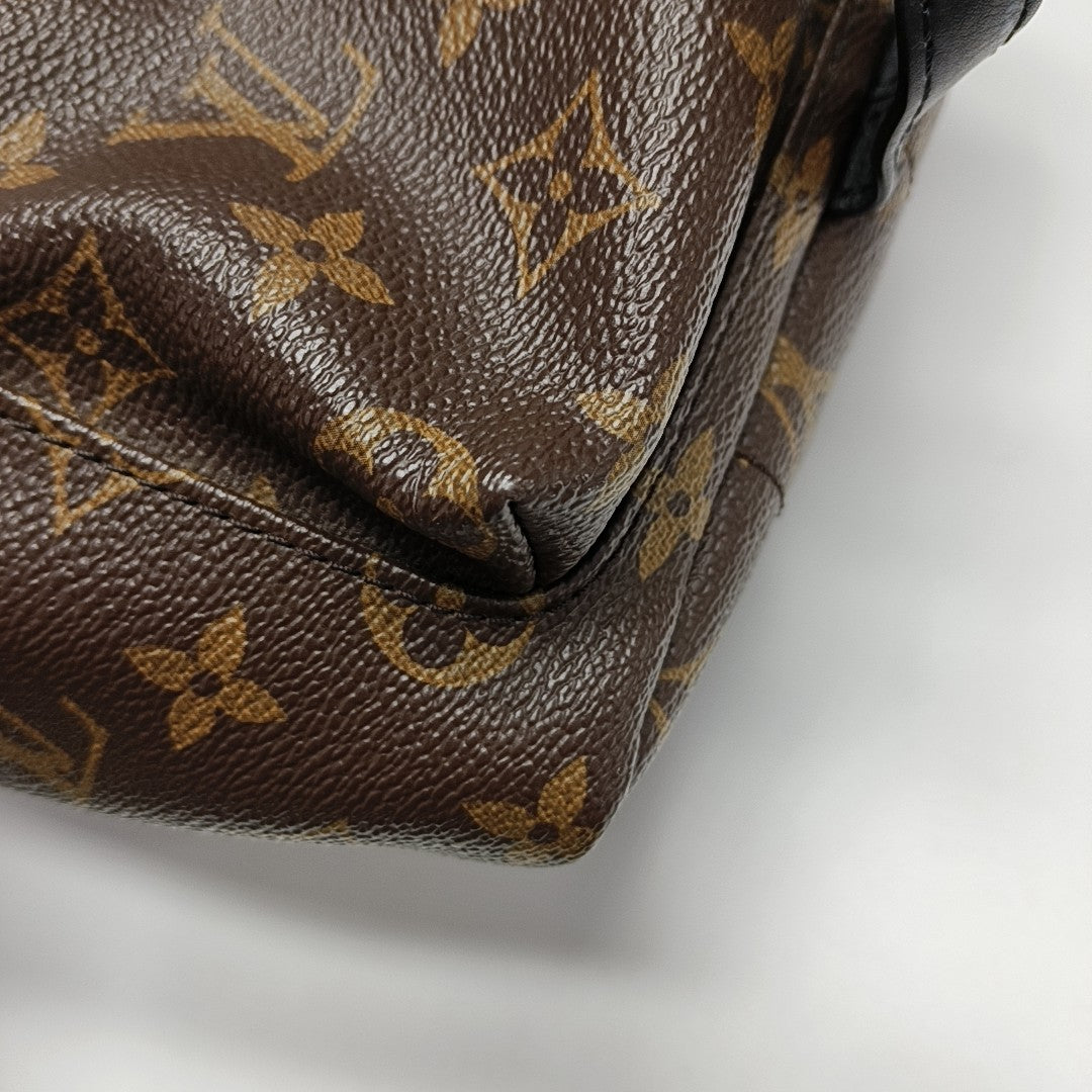 PALM SPRINGS PM Monogram Coated Canvas Brown