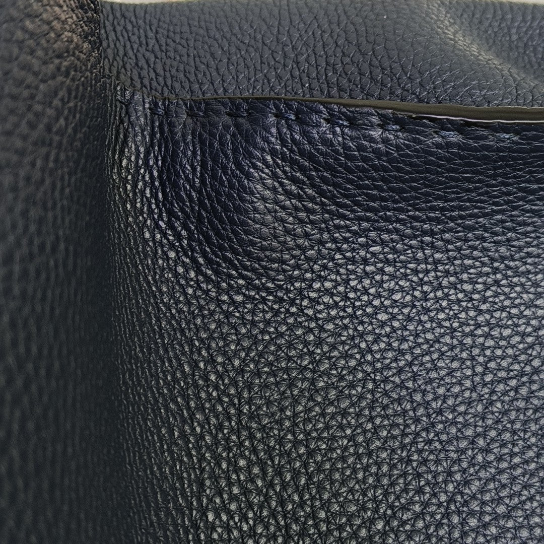 Peekaboo Large Calfskin Blue