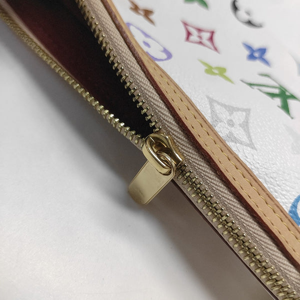 LV × TM VINTAGE MILLA Monogram Coated Canvas White