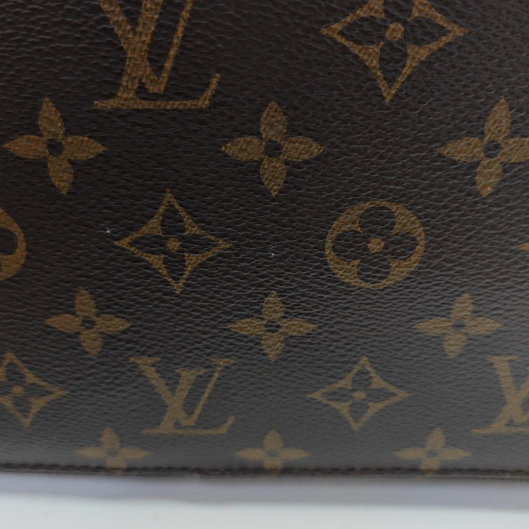 LOCKIT PM Monogram Coated Canvas Brown