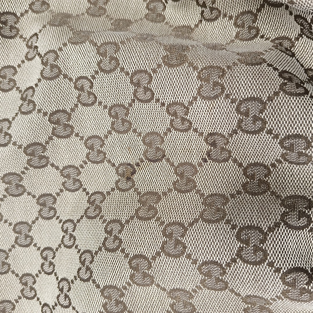 Abbey Monogram Canvas Beige
