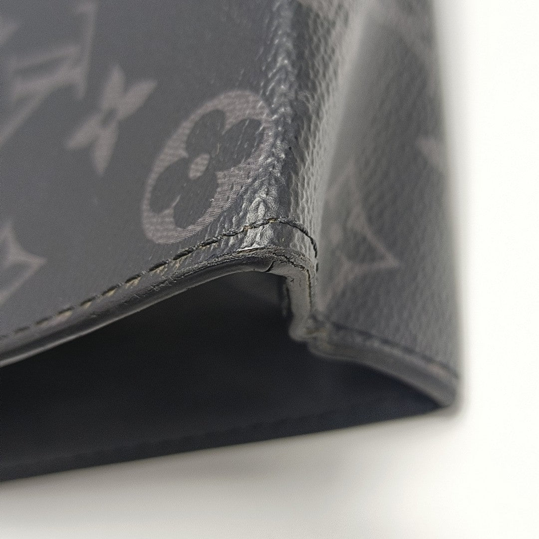 Pochette Voyag MM Monogram Coated Canvas Black