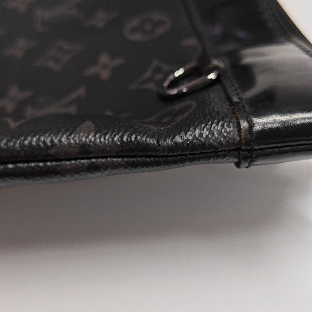 DISCOVERY Monogram Coated Canvas Black