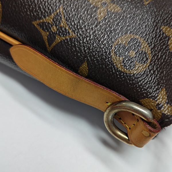 TURENNE MM Monogram Coated Canvas Brown