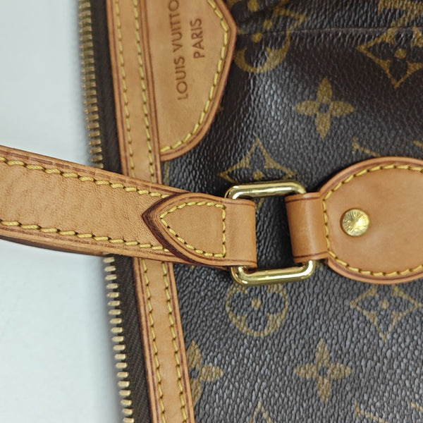 PALERMO PM Monogram Coated Canvas Brown