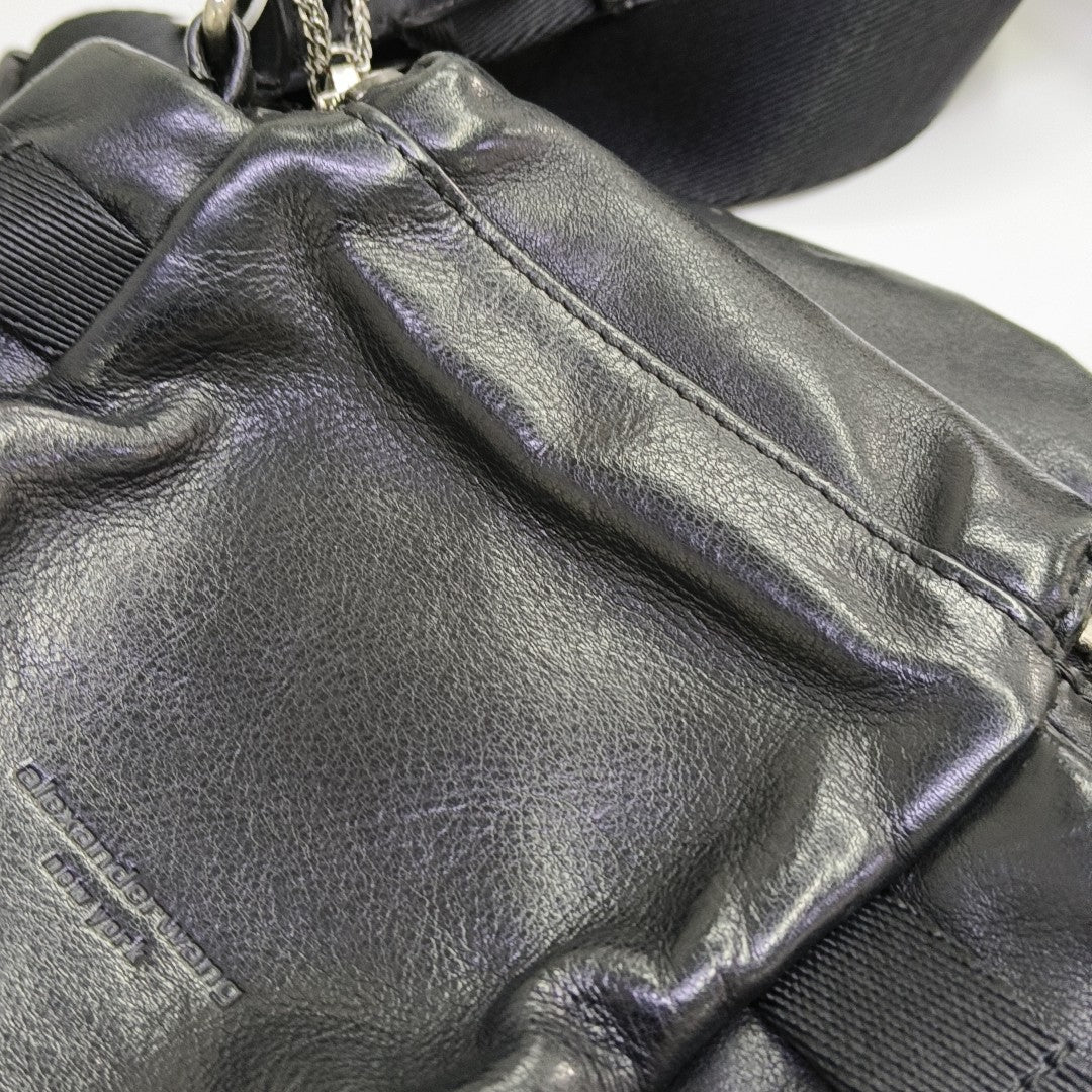 Calfskin Shoulder Bag Black