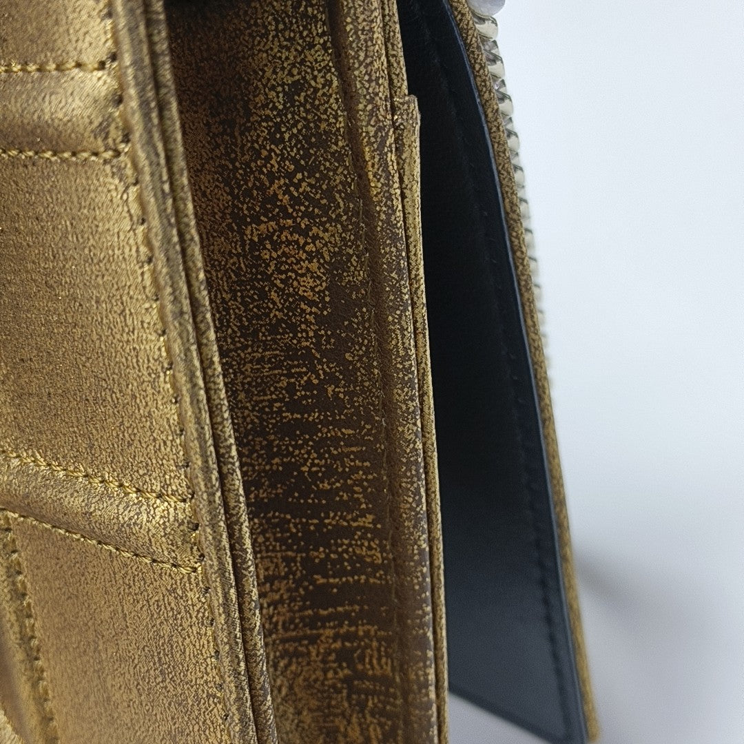 Diorama Cannage Calfskin Gold