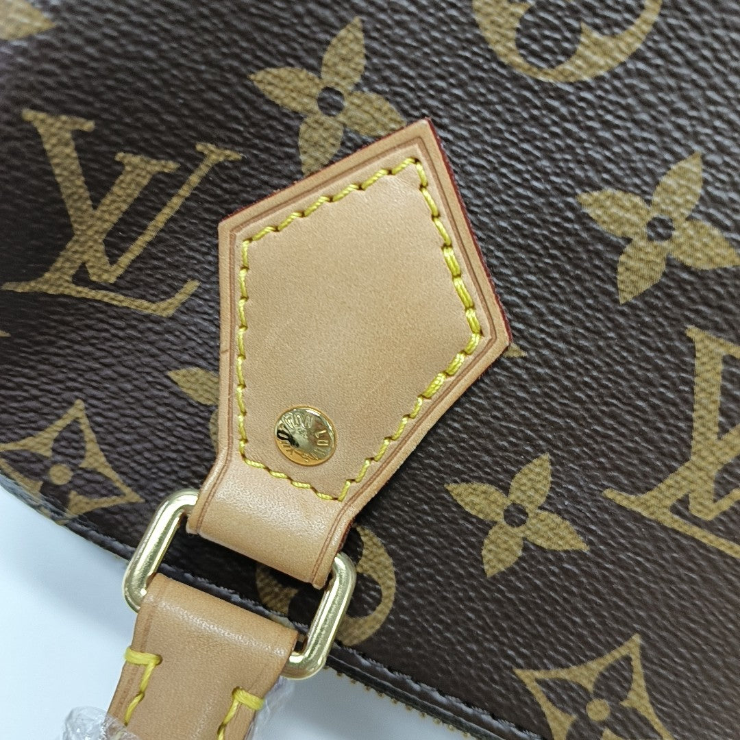 SPEEDY 20 Monogram Coated Canvas Brown