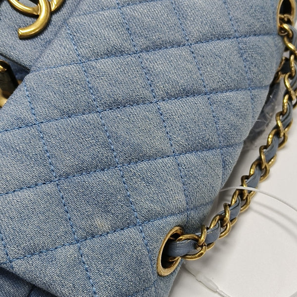 URBAN SPIRIT Small Quilted Canvas Blue