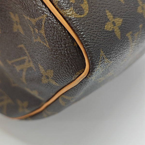 SPEEDY 25 Monogram Coated Canvas Brown