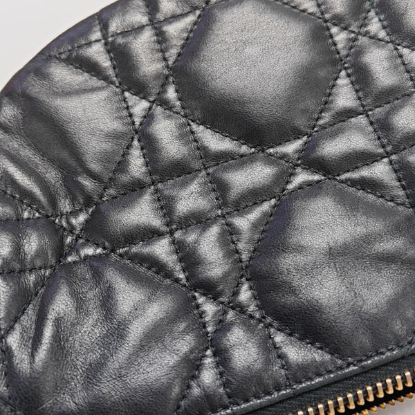 Dior Vibe Hobo Quilted Lambskin Black