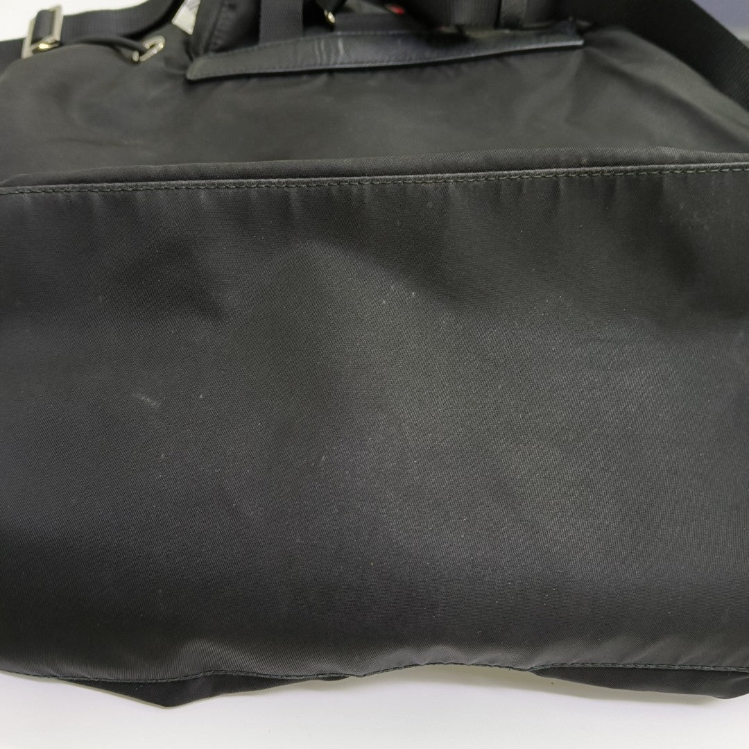 Nylon Backpack Black