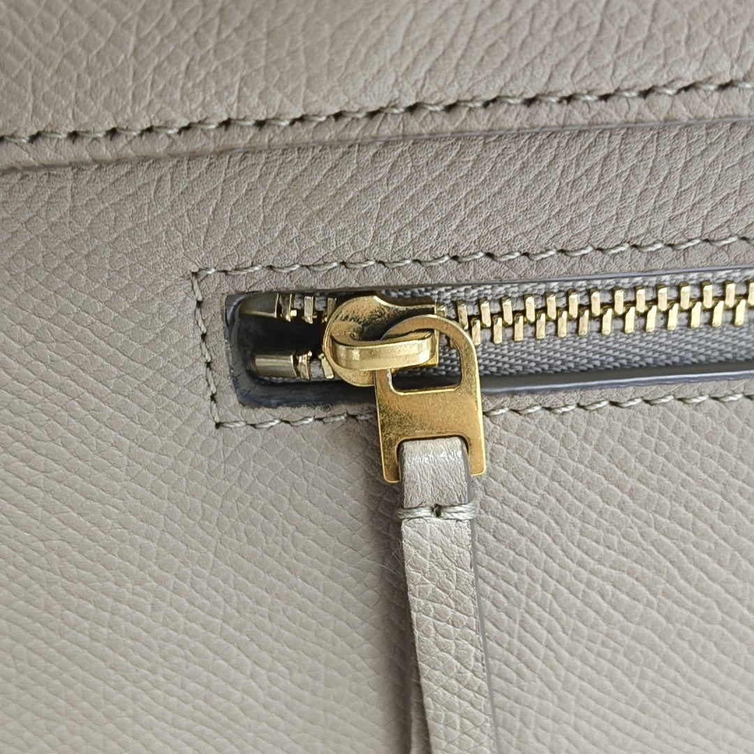BELT Micro Calfskin Beige