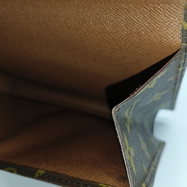 POCHETTE RABAT Monogram Coated Canvas Brown