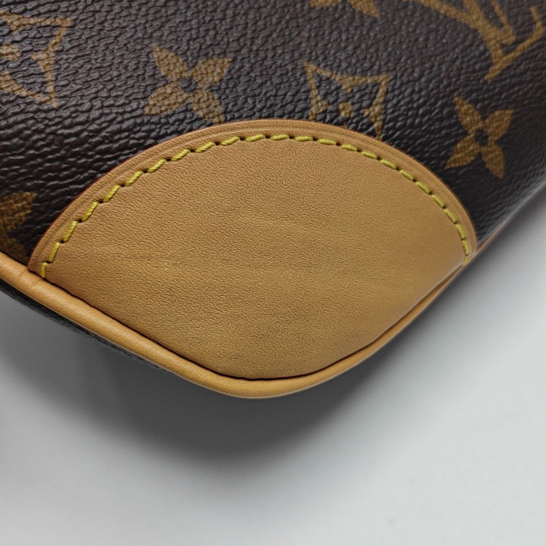 BOULOGNE Monogram Coated Canvas Brown