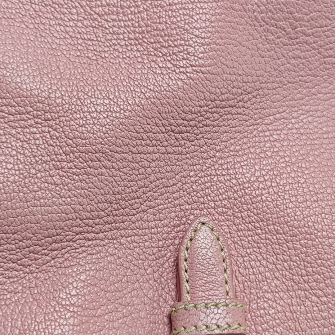 Calfskin Shoulder Bag Pink