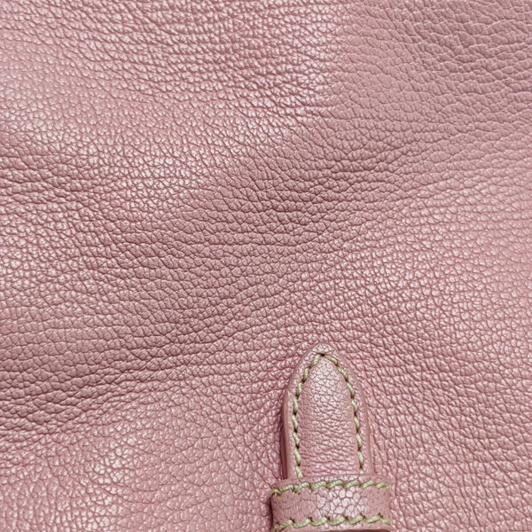 Calfskin Shoulder Bag Pink